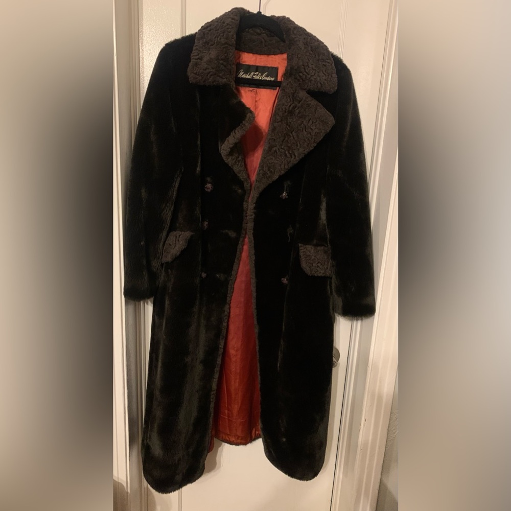 Marshall Fields &Company Vintage brown coat